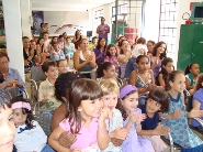 Jardim de histórias na Biblioteca Municipal