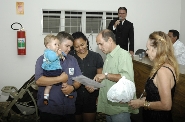 Entrega de casas para o Residencial 2000