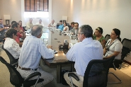 Reunião define parcerias com a Feti para formação de mão de obra