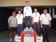 Campeões de xadrez dos Jogos Escolares