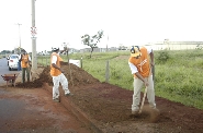 Prefeitura continua com projeto mutirão nos bairros