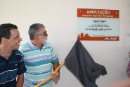 Inauguração das ampliações no Complexo Esportivo Humberto Soares (conhecido como “Zé Galinha”), no bairro Boa Vista.