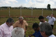 Prefeito visita área destinada ao USC