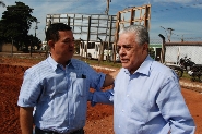 Paulo Mesquita visita obras do Hospital Regional