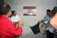 Inauguração da Unidade Matricial de Saúde (UMS) Professor Aluízio Rosa Prata no bairro Elza Amui.