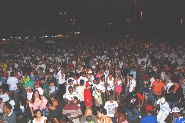Festa da Virada leva 20 mil a Praça Pôr-do-Sol.