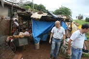 Defesa Civil atende moradores de área de risco do Volta Grande após chuvas no fim de semana