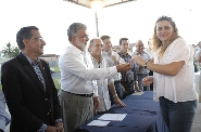 Entrega das chaves de mais 146 casas no Residencial Tancredo Neves, pela Prefeitura de Uberaba e a Companhia Habitacional Vale do Rio Grande (Cohagra). Foto: Francis do Prado