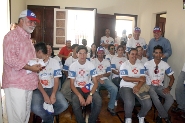 Prefeito visita escritório área azul hospital Hélio Angotti. Foto:Enerson Cleiton