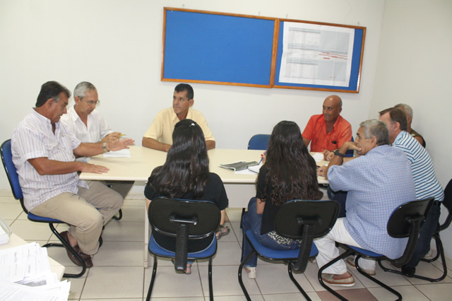 Reunião mutirão da limpeza