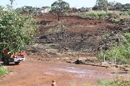 Começam as obras de urbanização do Parque do Paço. Foto: Enerson Cleiton