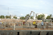 Hospital Regional tem 45% das obras concluídas. Foto: Francis do Prado