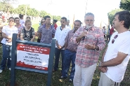 Inaugurada Academia para Todos no Manoel Mendes. Foto: Enerson Cleiton