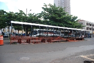 Estações de passageiros são instaladas no Mercado e UPA. Foto: Francis Prado